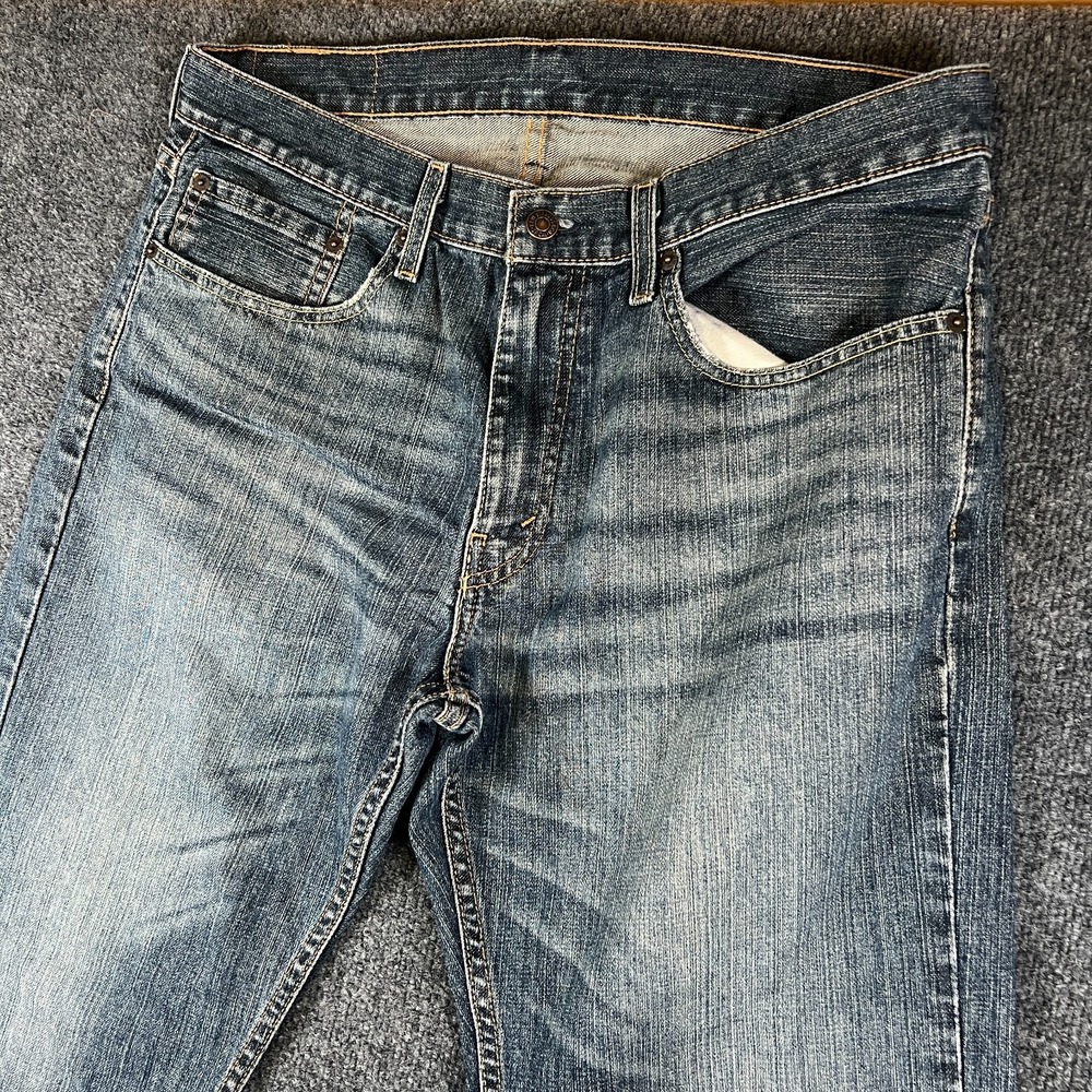 Levi's 559 Jeans Men 36x29 (Tag 34x30) Blue Range Denim 100% Cotton Straight Leg